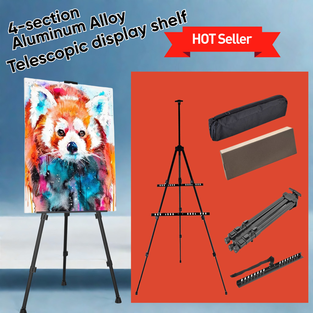 

Tripod Field Easel for Artists and Art Lovers Art Painting Display Easel Stand for Table Top Displaying Drawing Floor Painting