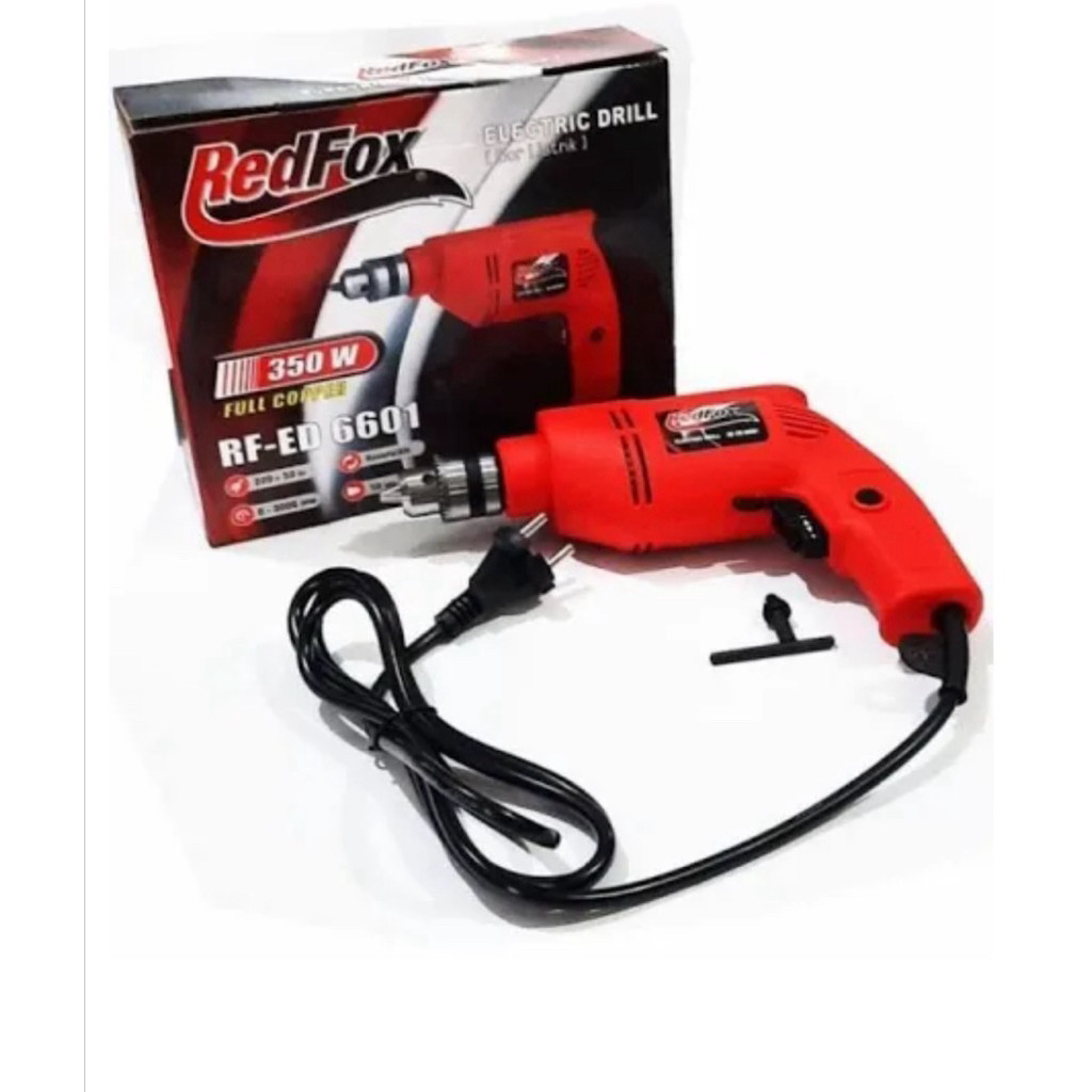 BOR TANGAN LISTRIK REDFOX 10mm 13mm TERMURAH