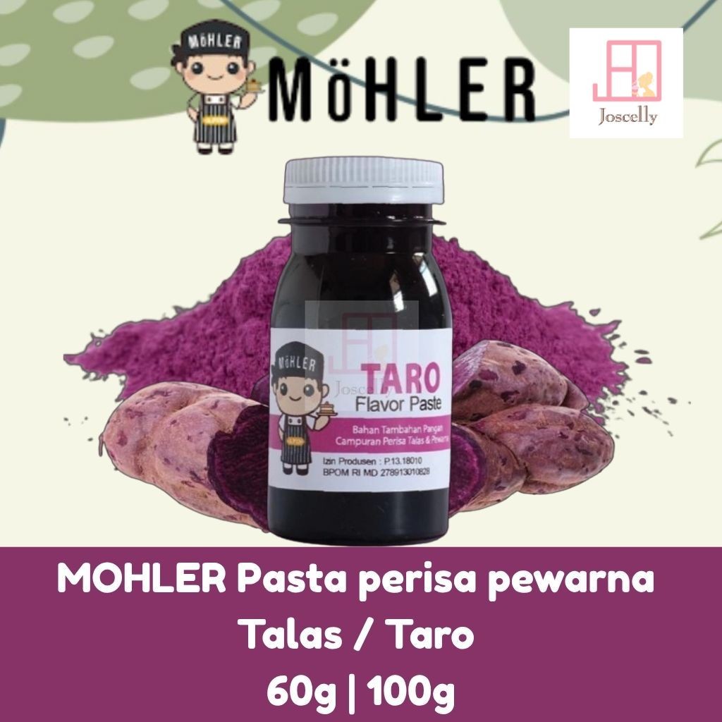 

JOSCELLY.ID MOHLER Pasta perisa pewarna Talas / Taro