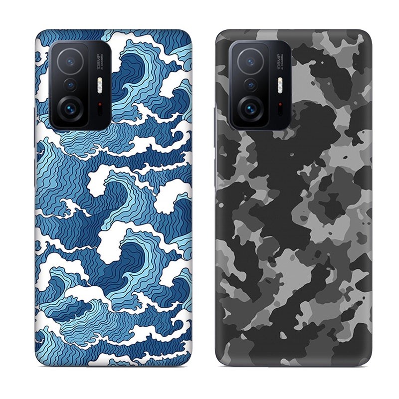(COD) SKIN ANTI JAMUR - Camouflage Decal Skin for Xiaomi 11T 10T 12T Pro / Mi 11 Lite 5G NE Back Scr