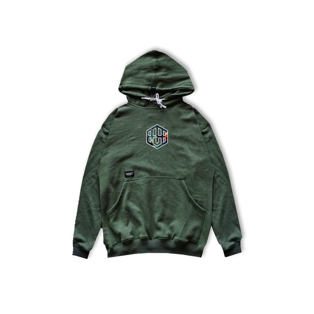 Maddog Infected - Hoodie - HEXA FIT HD GREEN | Jacket Pria Wanita Unisex Hijau Distro Official Maddo