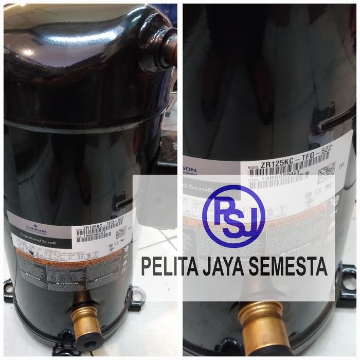 Kompresor Copeland ZR125KC-TFD-522 / Compressor Copeland ZR125KC 10PK Scroll Compressor ZR125