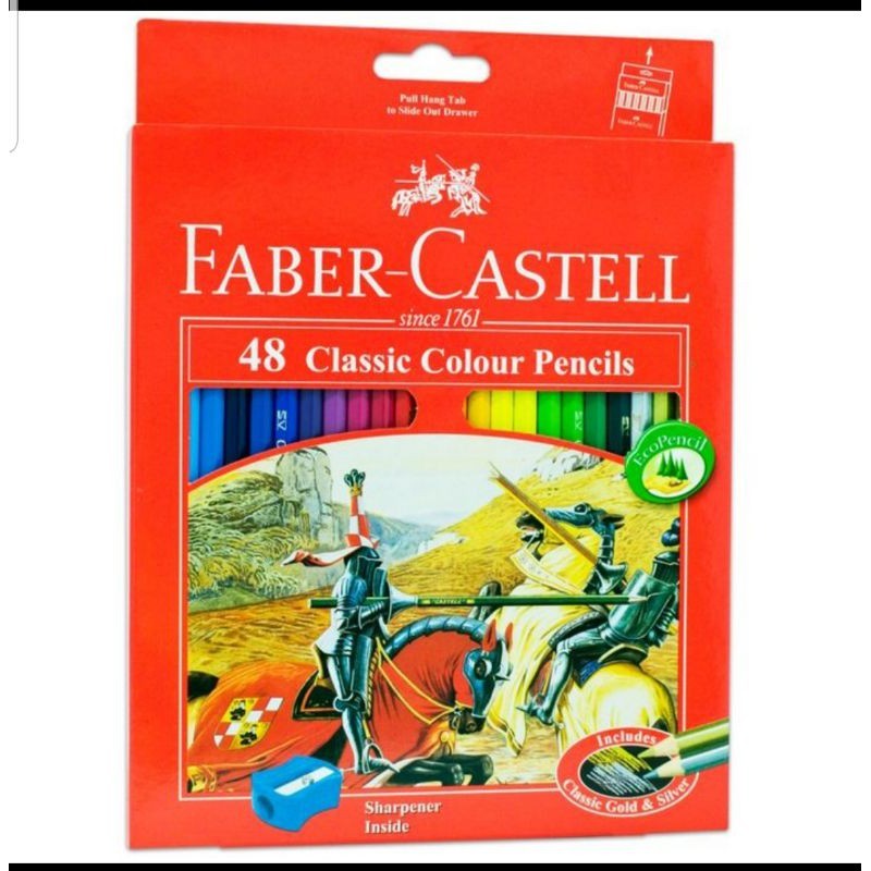 

Pensil Warna 48 / Classic Colour Pencils 48 Faber Castell terlaris