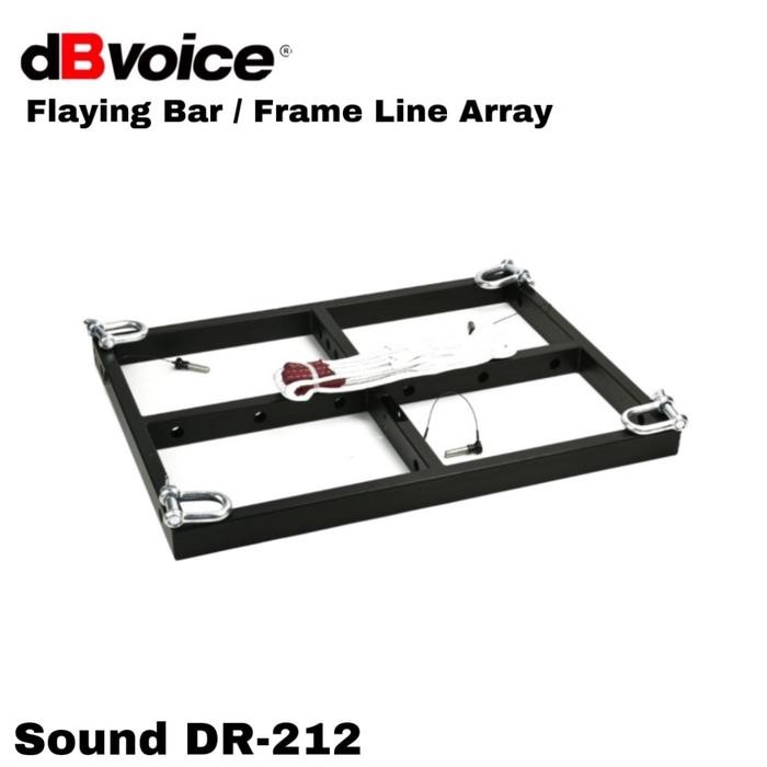 Flybar Line Array dbvoice Sound DR 212 Original Flying Bar dB Voice Sound-DR212  FLYBAR SOUND-DR212