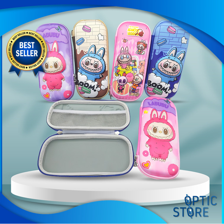 

OPTIC S6589 Kotak Pensil Kartun Lucu Kotak Pensil Anak 3D Unisex Tempat Alat Tulis Kartun Pencil Case Anak
