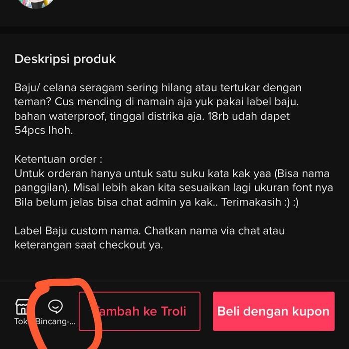 

Promo Label Stiker DTF Kain Setrika Cocok Untuk Seragam Anak Pondok / Asrama - Hitam, BEA Terlaris