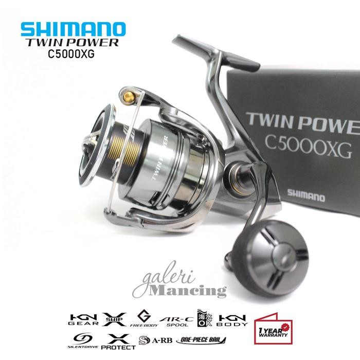 Reel SHIMANO TWIN POWER FE 2500 3000 4000 5000 MHG SHG PG XG [24] Hagane CI4+ | Made in Japan | CV.G