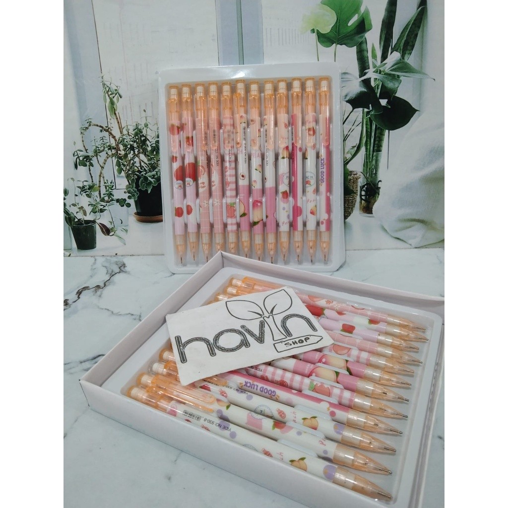 

PENSIL MEKANIK 0.5 MM/MEKANIK PENCIL CETEK 1 BUAH PENSIL