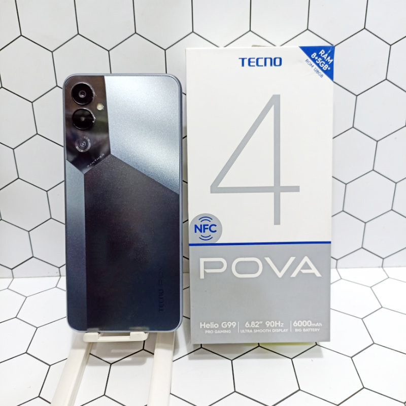 Tecno Pova 4 Ram 8 Rom 128GB Second Resmi
