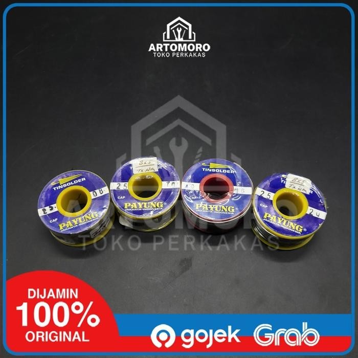 

Timah Solder 0,8, 2, 1.6, 1mm Payung - 0,8 [SALE]