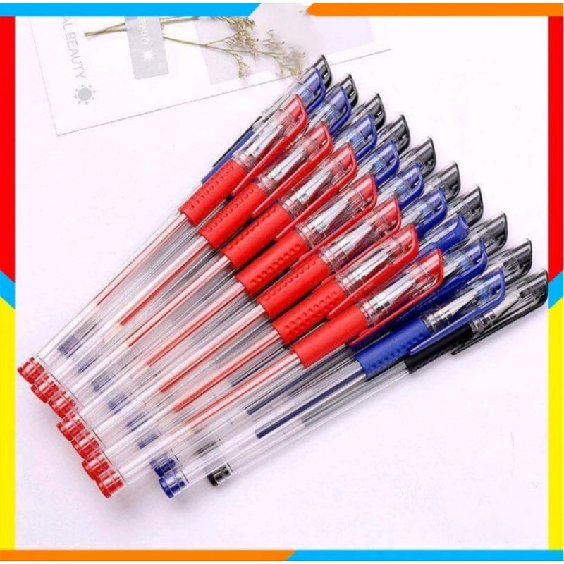 

Deli Gel Pen Pulpen 0.5mm Tinta Hitam/Biru/Merah (Lusin)