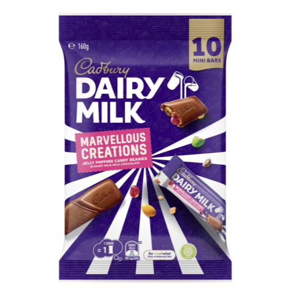

Cadbury Dairy Milk Marvellous Creations Chocolate Sharepack 160g