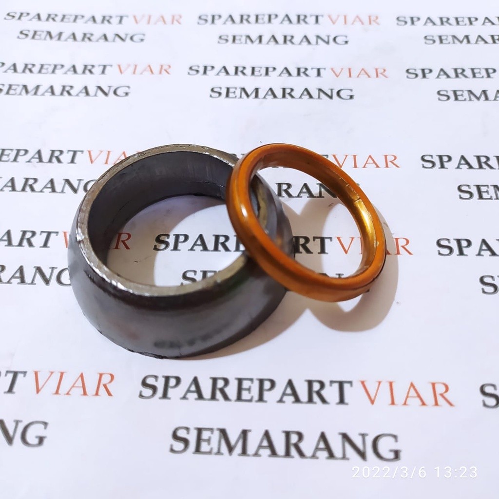 Viar - Perpak Knalpot VIAR  Packing Muffler Atas paking Sambungan knalpot Viar Karya roda 3