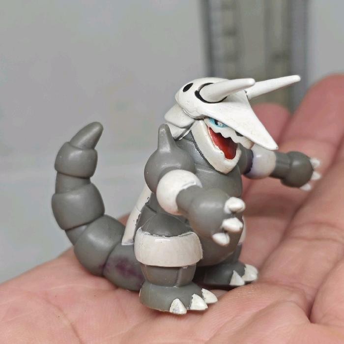 KYKY Mini Figure Pokemon Aggron Pencil Cap Figure Original Bandai Not Moncolle