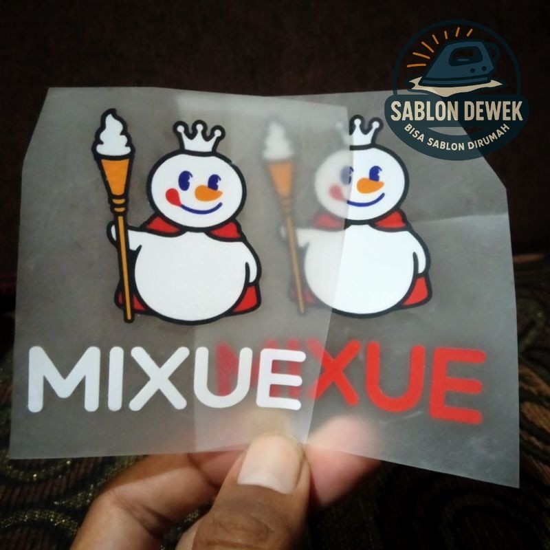 

DTF MIXUE BESAR 13 X 14 CM