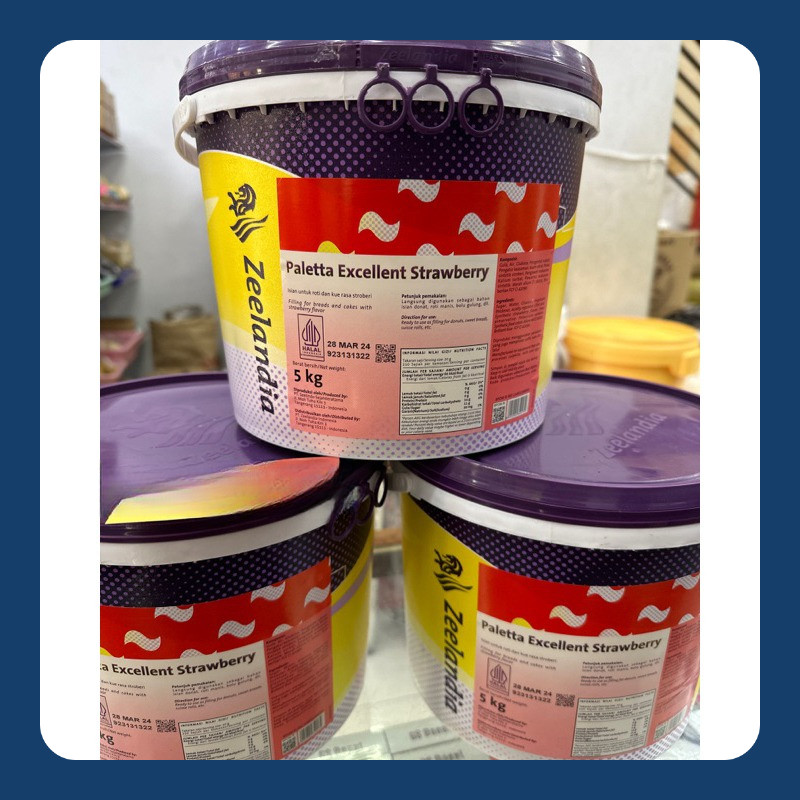 

Paletta Excellent Strawberry 250grm