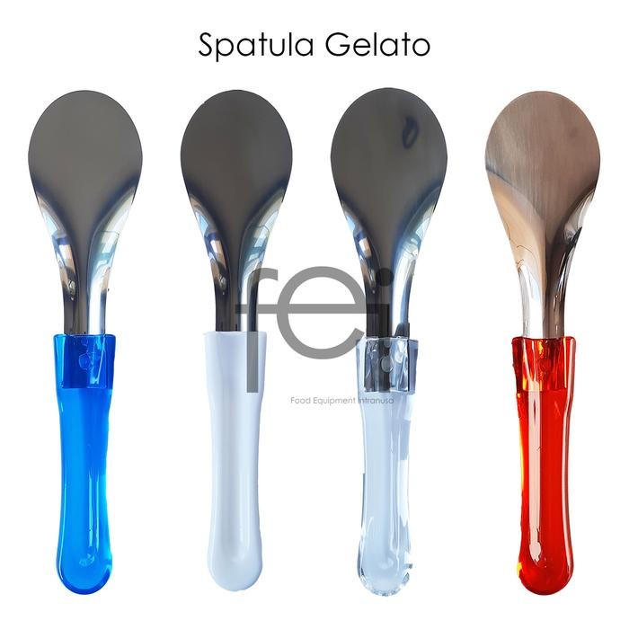 Spatula Gelato | Gelato spade | Scoop ice cream Premium Quality - Hitam