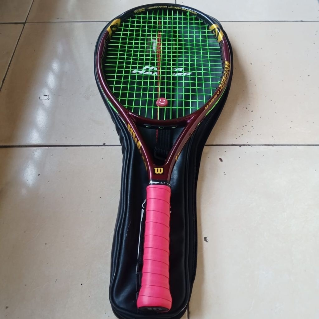 Raket tenis wilson hyper hammer 5.3 original mulus