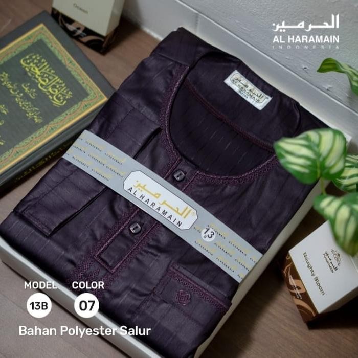 Al Haramain jubah/gamis non kerah/model ikaf