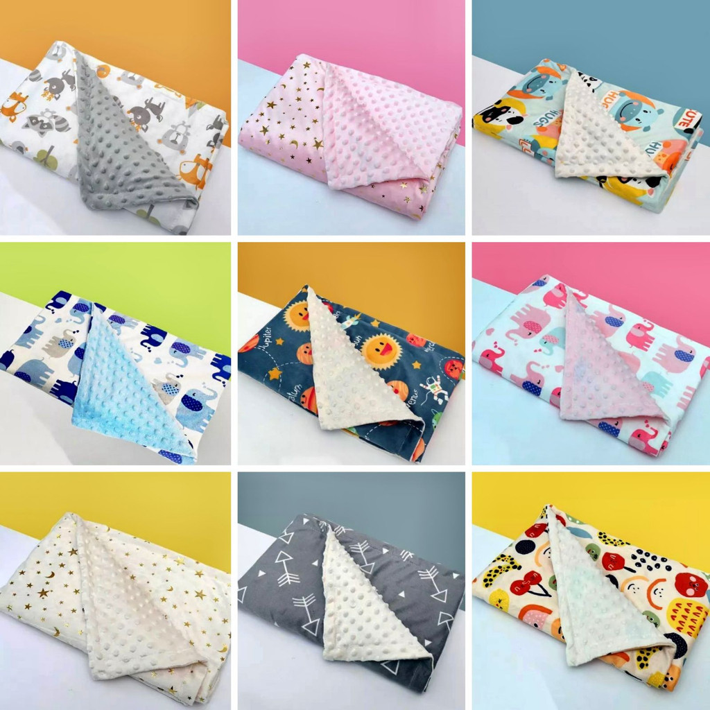 

Selimut Bayi Besar Double Fleece 100x70 Baby Blanket Premium Bedong Bayi Kado Bayi Arevyonlineshop