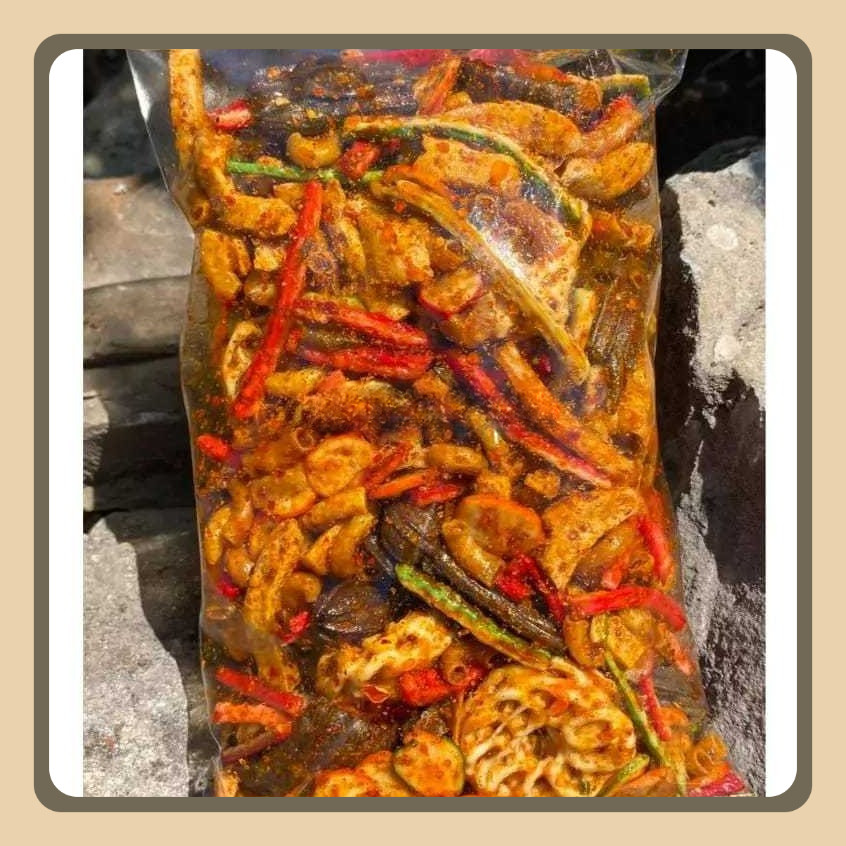 

Kerupuk Seblak Campur Mix/Seblak Campur Seblak Beton/Kerupuk Jengkol/Kerupuk Rafael/Basrengviral