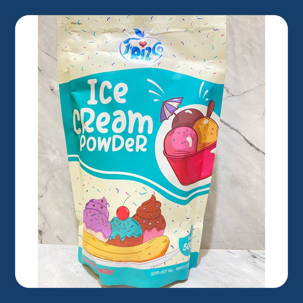 

FRIZCO ICE CREAM POWDER 500gr/TEPUNG INSTAN ES KRIM