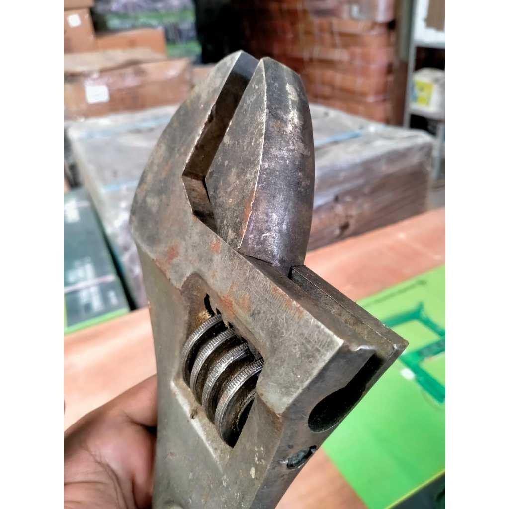 SALE TEKIRO KUNCI INGGRIS 24"/ 24INCI /AJUSTABLE WRENCH 24" HITAM /BLACK