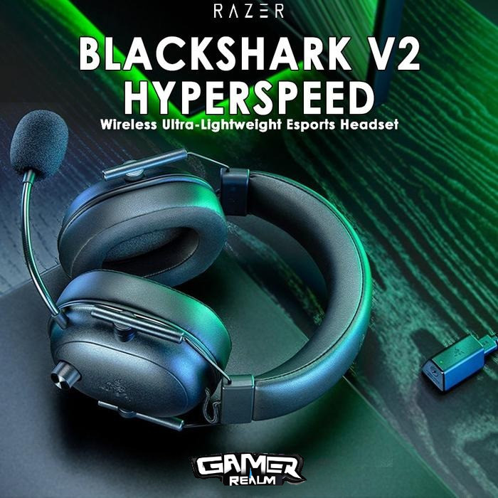 Razer BlackShark V2 HyperSpeed Headset Gaming Nirkabel