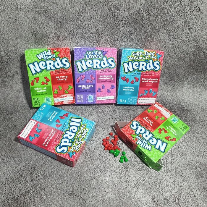 

Nerds Wonka Candy - melon Cherry Terlaris