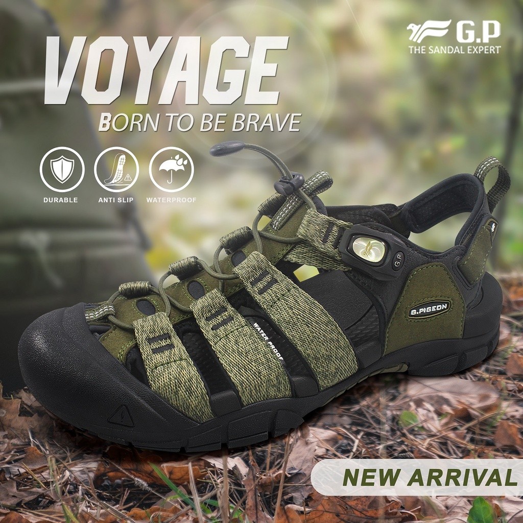 Sepatu Sandal Pria Gold Pigeon Outdoor Voyage Men - G2393M terlaris