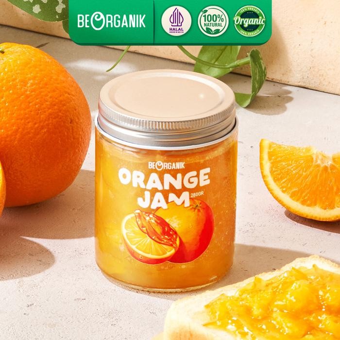 

PROMO!Beorganik Orange Jam / Selai Jeruk 280gr Rendah gula OrganikREADY