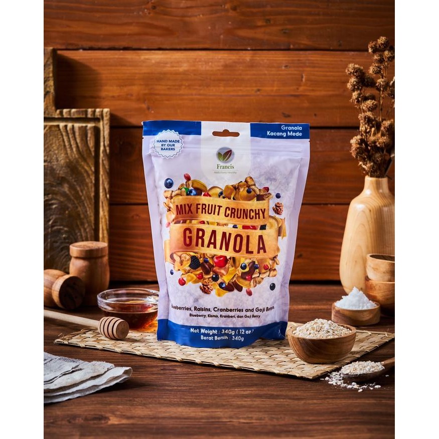

PROMO!Francis - Mixed Fruit Crunchy Granola 340 GRREADY