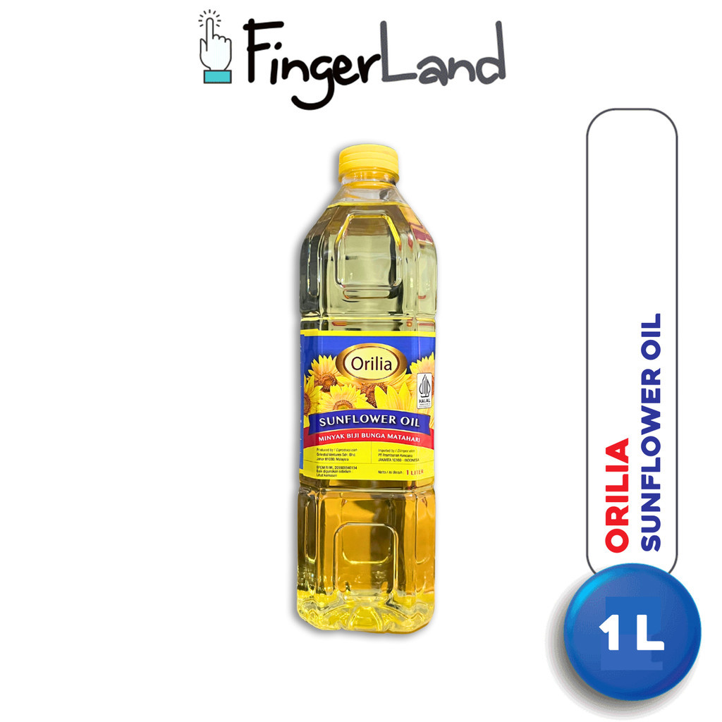 

ORILIA Sunflower Oil BGE 1 Liter Minyak Bunga Matahari