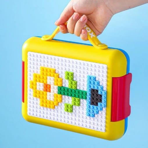 Kotak Makan Bekal Atau Lunch Box Anak Lego Kids - Lego Box Kuning