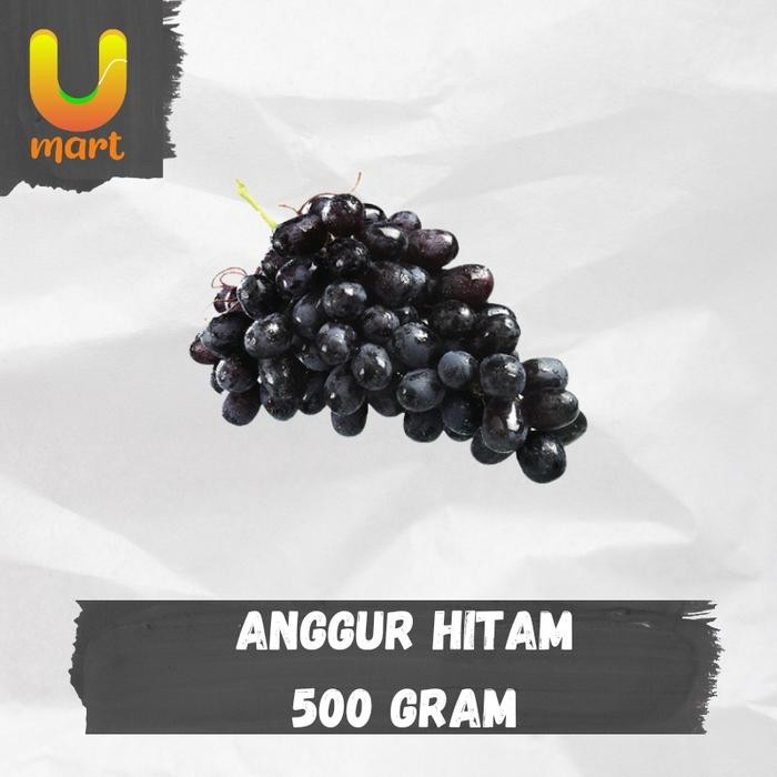 

Buah Anggur Hitam 500 gram