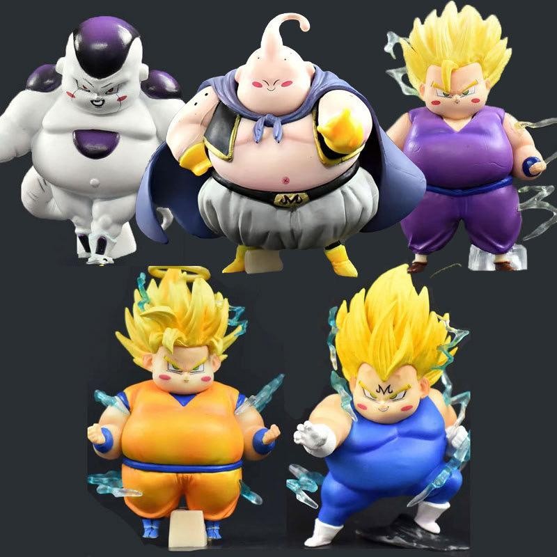Action Figure Dragon Ball Dragonball Fat Goku Gohan Vegeta Bezita Begeta Frieza Majin Buu Boo