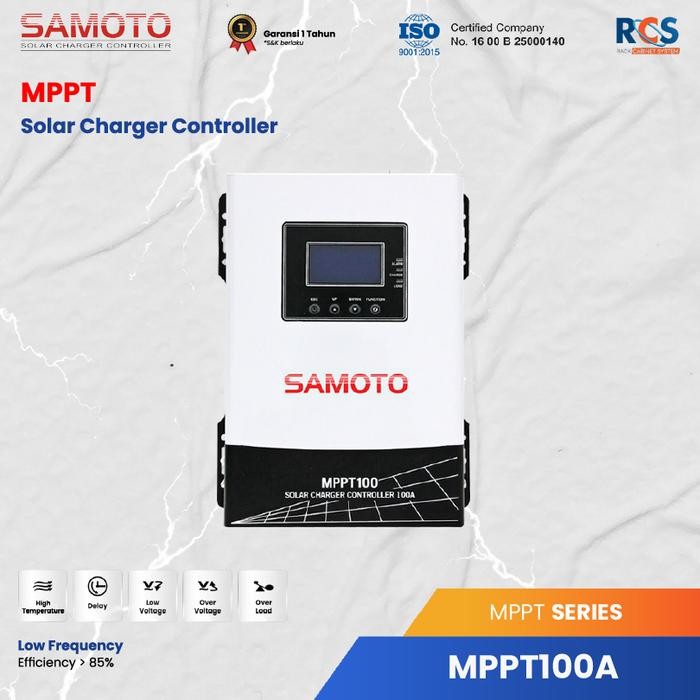 SOLAR CHARGER CONTROLLER MPPT100A MPPT 100A 12V 24V 36V 48V SOLAR CHARGE CONTROLLER SAMOTO