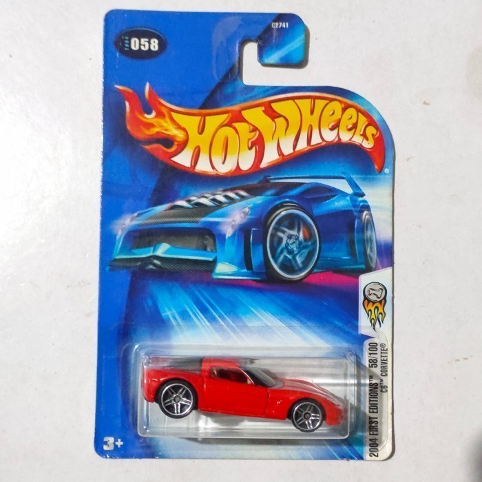 Hotwheels Corvette C6 C 6 merah 2005 HW