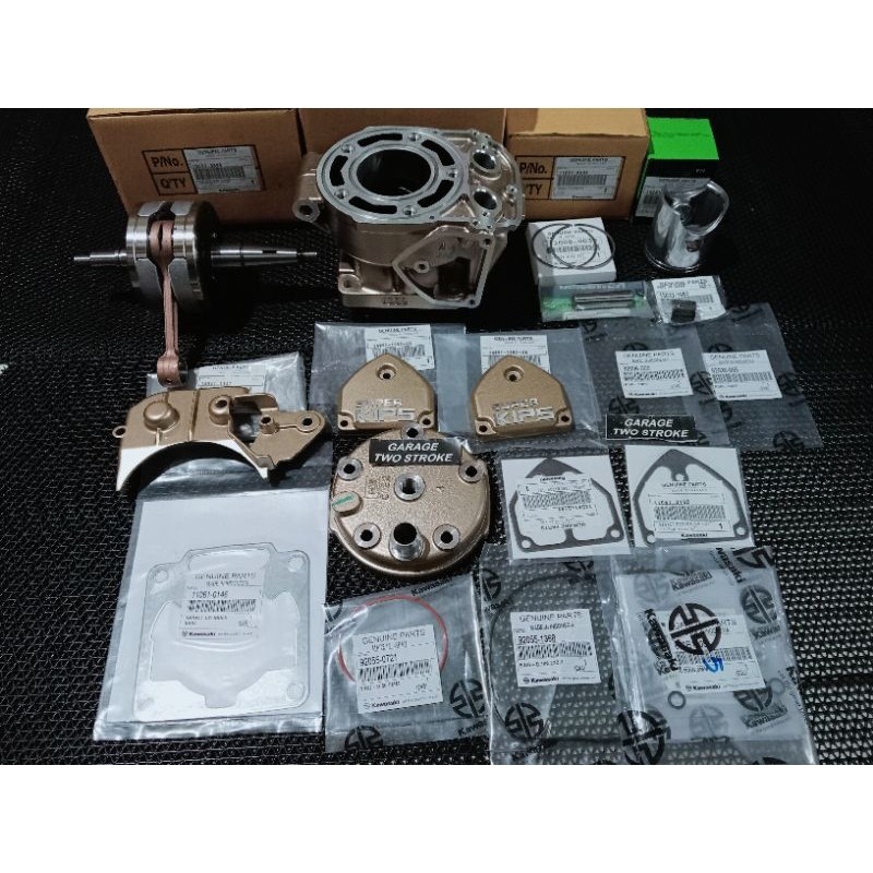 BLOK SET PDK BW BLOK 1855 BW PAKETAN MESIN PDK BW ORIGINAL KAWASAKI NINJA R NINJA SS NINJA RR OLD NI