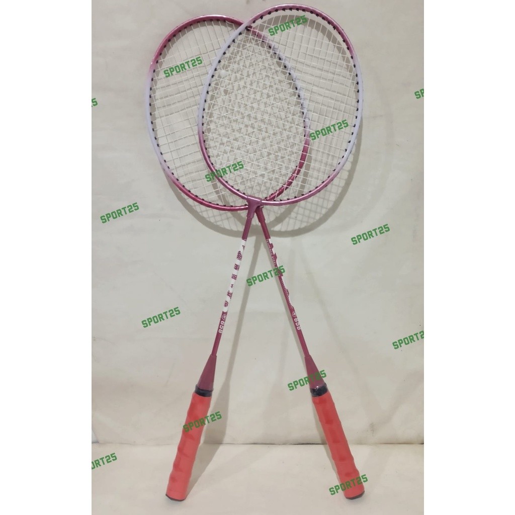 Raket Badminton Bulutangkis Anak-Anak  Bagus Steel Besi Baja Import Isi 2 CO