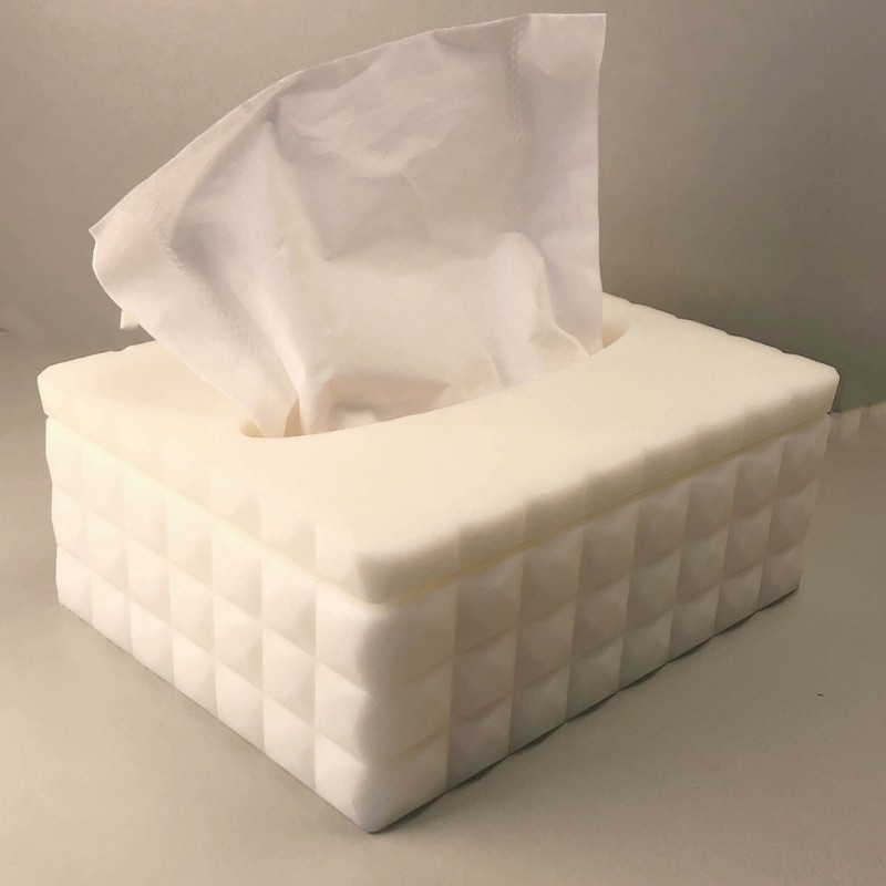 

F19D Silicone Tissue Box Mold Rectangle Epoxy Resin Casting Molds for DIY Jewelry Box