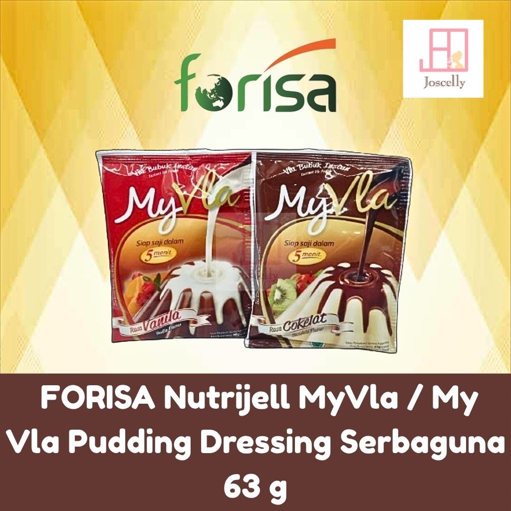 

JOSCELLY.ID FORISA Nutrijell MyVla / My Vla Fla Pudding Dressing Serbaguna