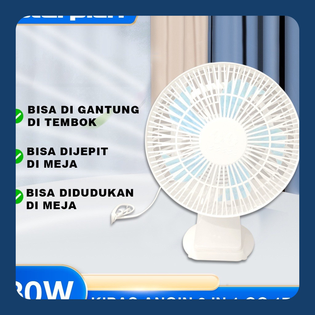 Kipas Angin Dinding kipas angin jepit kipas angin berdiri kipas angin meja QQ1788