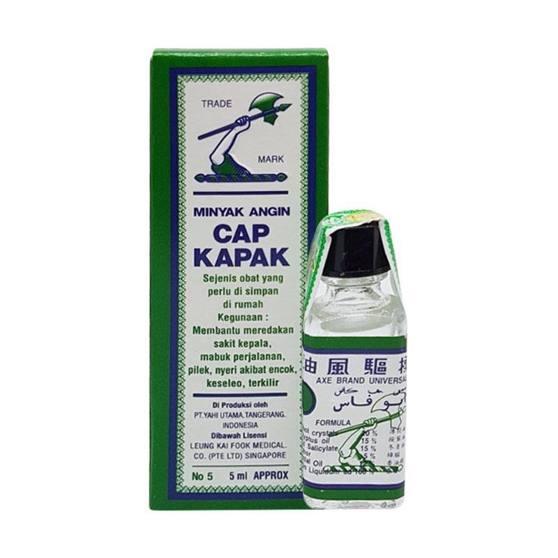 Kapak 5ml - Minyak Angin Cap Kapak - Tradisional Jadil