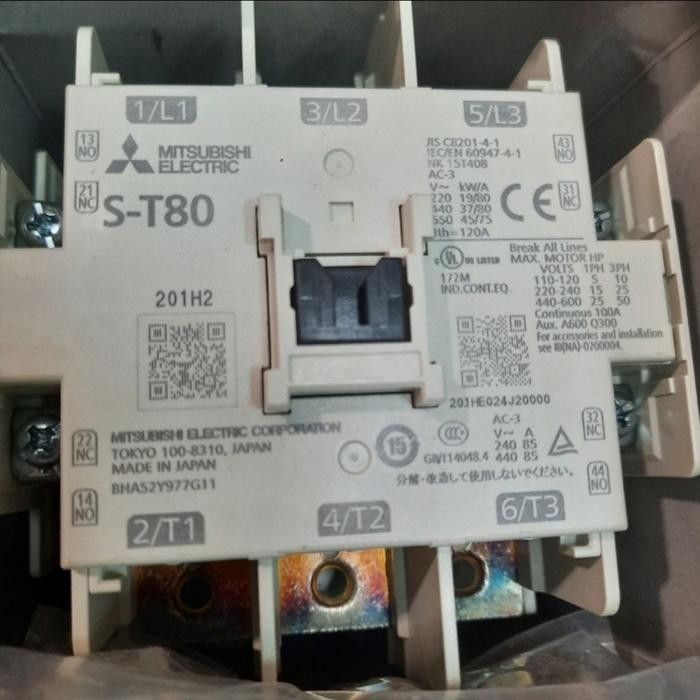 kontaktor s-t80 st80 Mitsubishi 220v original