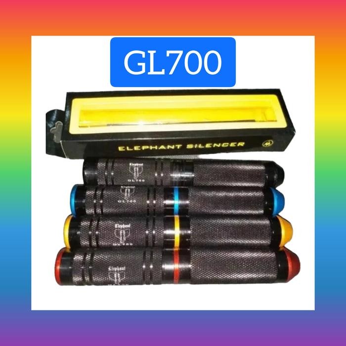 Peredam Elephant GL700 / Peredam GL700 / PEREDAM GAJAH - Hitam