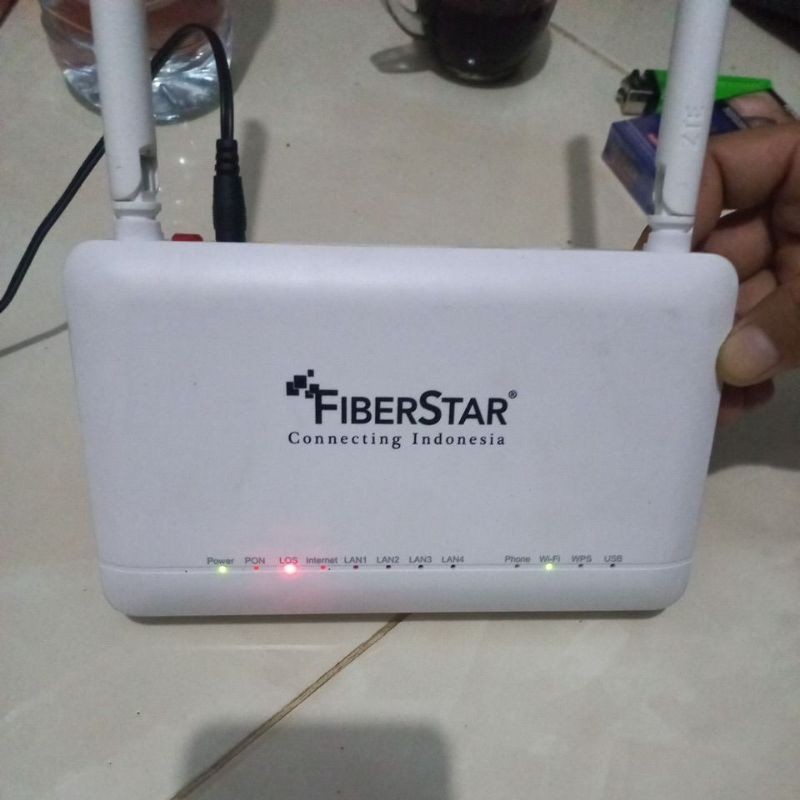 Router Fiberstar F609 Keluaran-2022-2023 Plus Adaptor