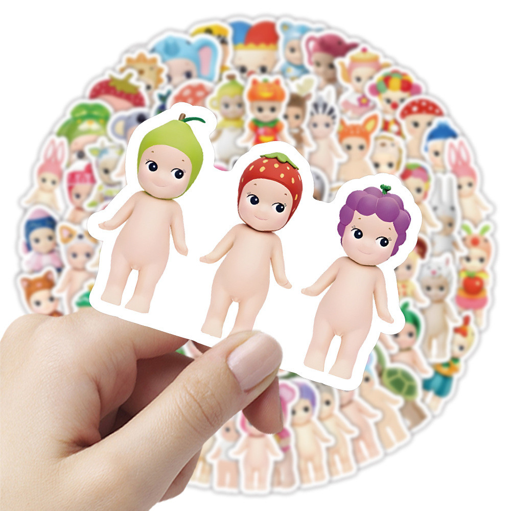 

50Pcs Sonny Angle Graffiti Children Stickers Cute Angel DIY stickers Notebook Luggage Mobile Phone Cup Decoration kid Stickers