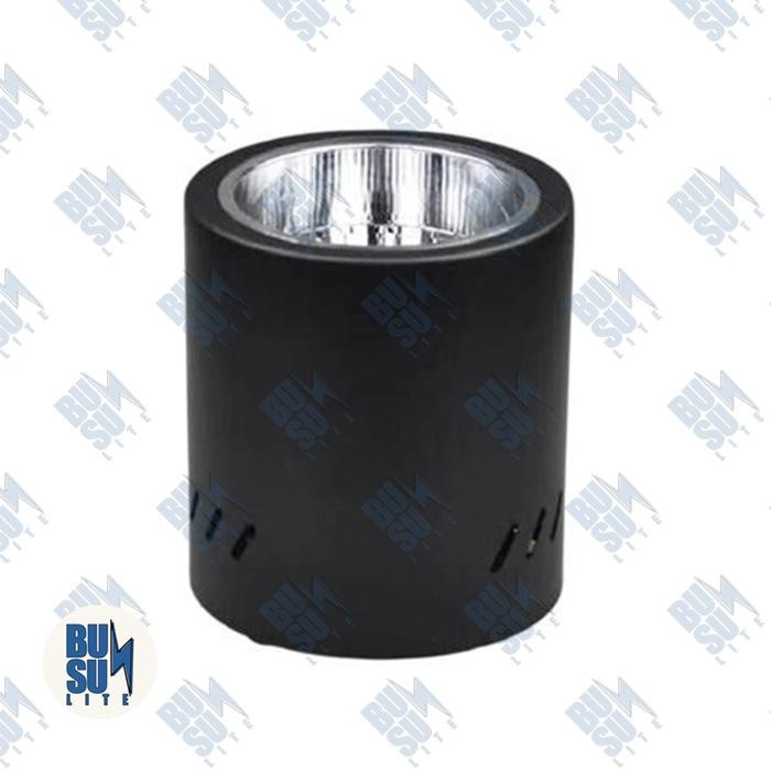 Downlight Outbow 4" Bulat Hitam Ceiling Lamp OB 4 inch Round Black