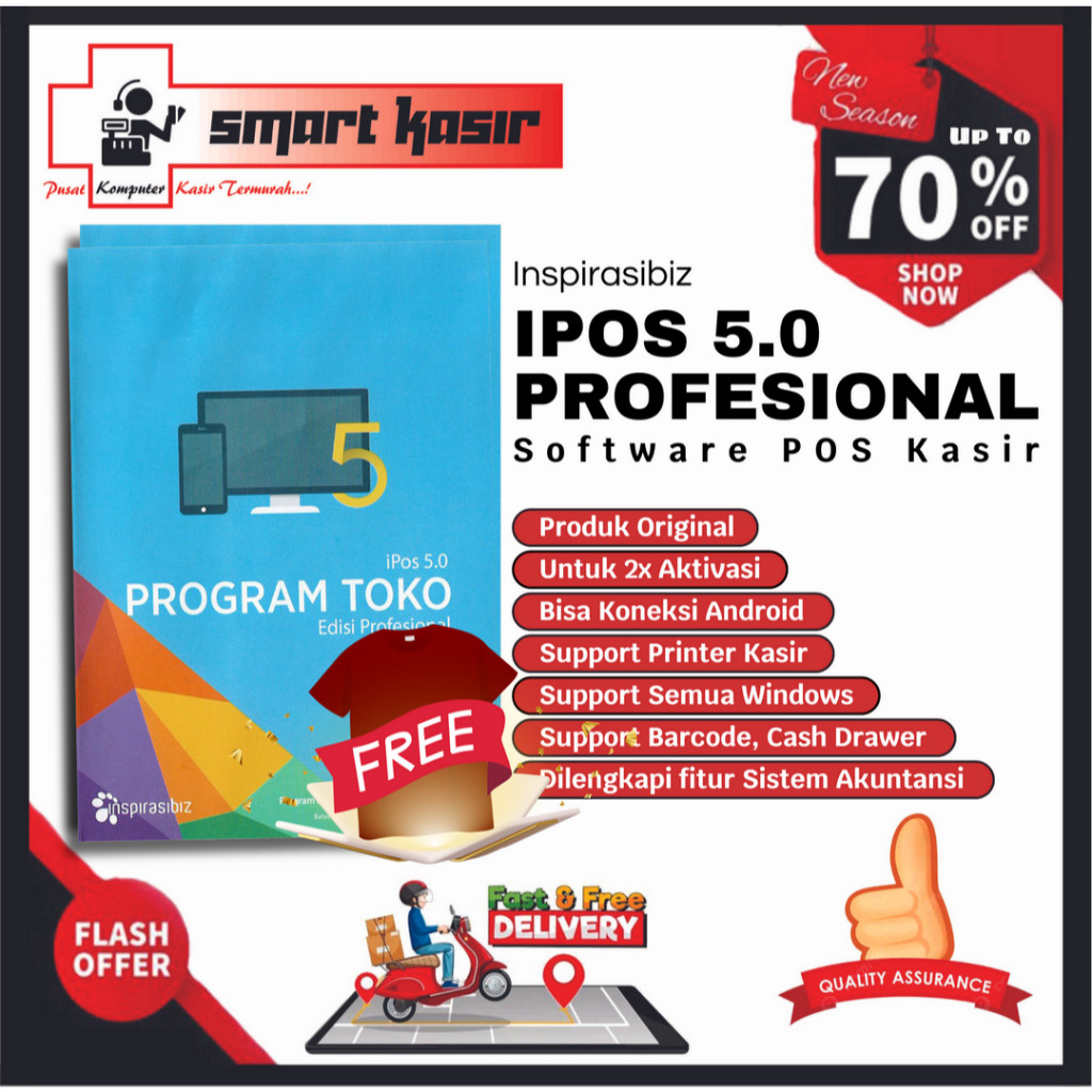 Program Toko IPOS 5.0 Profesional | Software Toko IPOS 5 | INSPIRASIBIZ